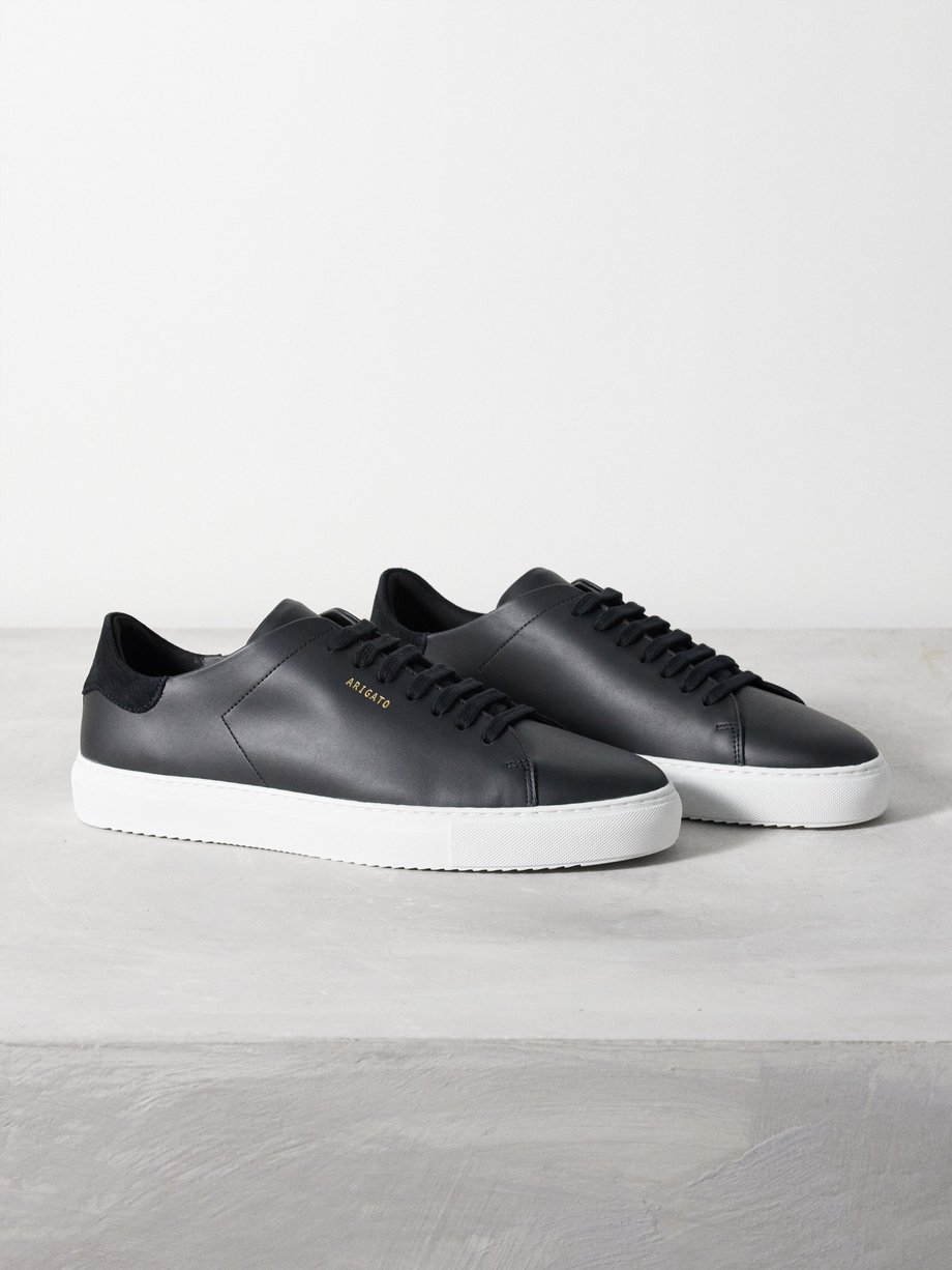 Black Clean 90 leather trainers | Axel Arigato | MATCHES UK