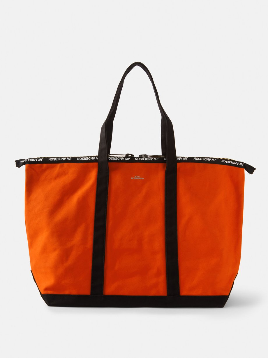 Orange X JW Anderson canvas tote bag | A.P.C. | MATCHESFASHION UK
