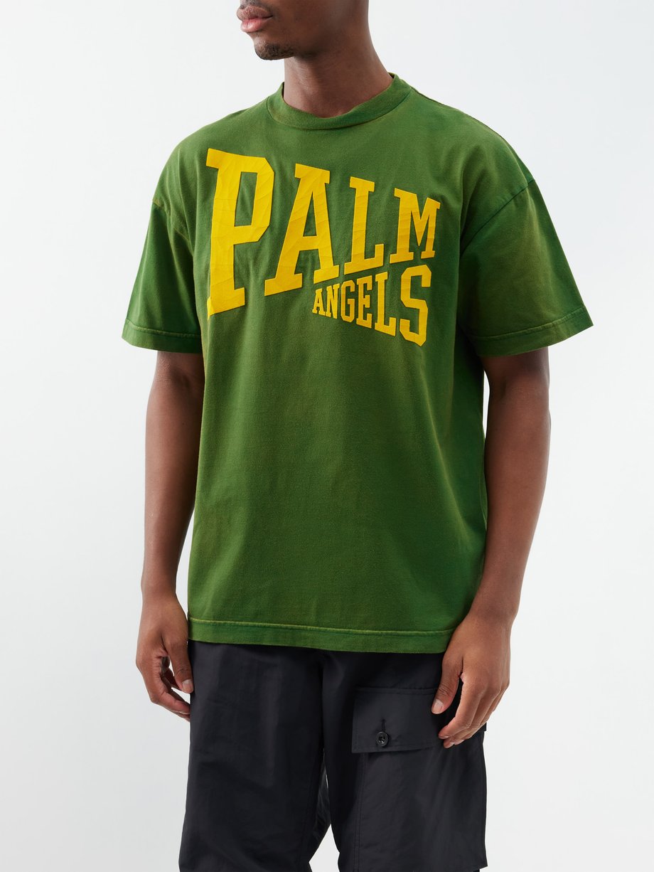Palm Angels Logo Cotton T-Shirt