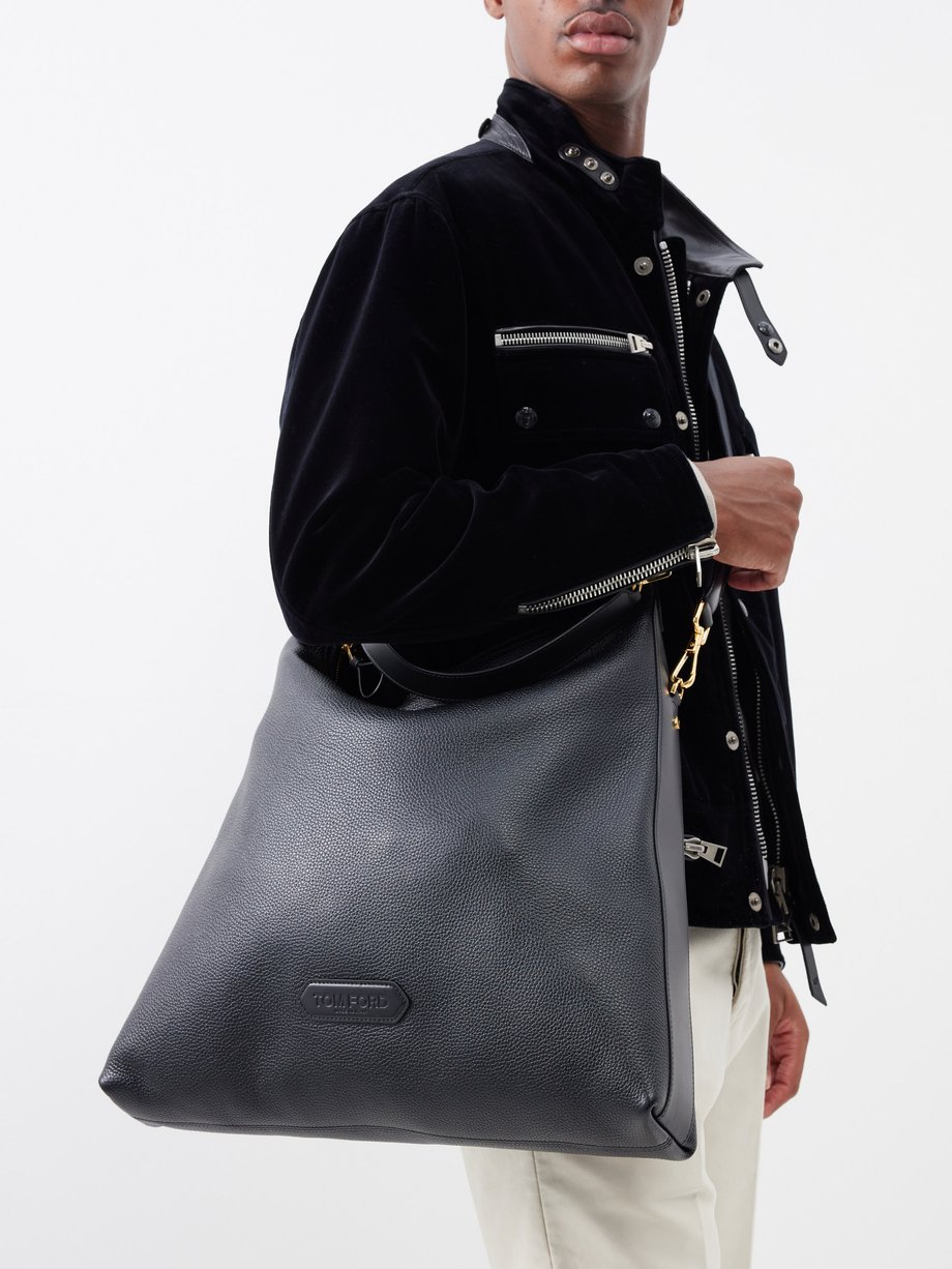 Burberry Black Pebbled Leather Purse Cross Body Bag 