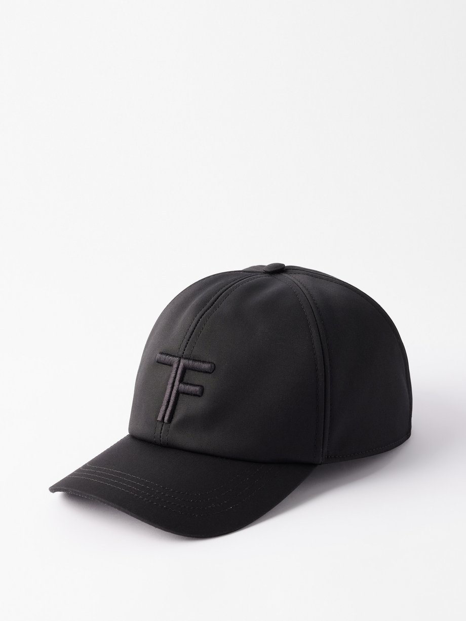 Black Logo-embroidered cotton baseball cap | Tom Ford | MATCHESFASHION AU