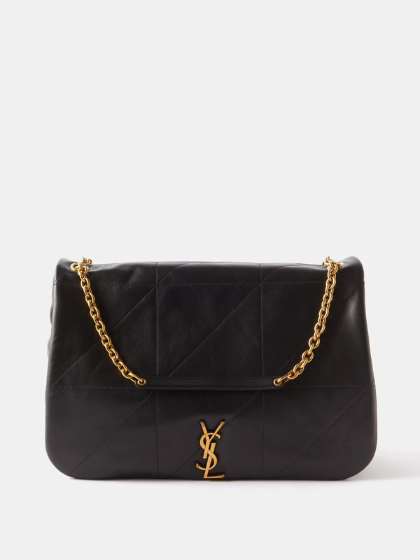 Saint Laurent - YSL Kate Textured Leather Bag with Gold Hardware | All The  Dresses