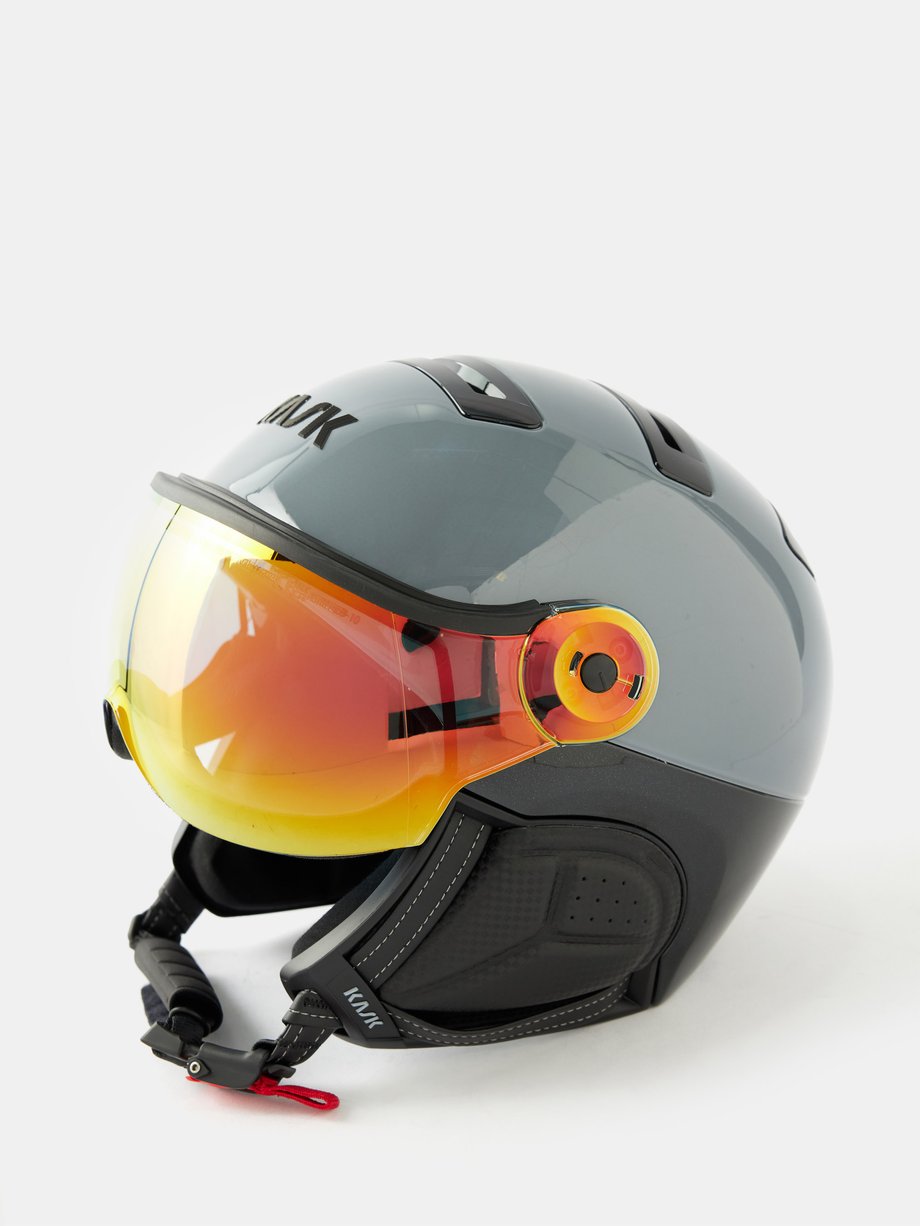 Grey Montecarlo visor ski helmet, KASK