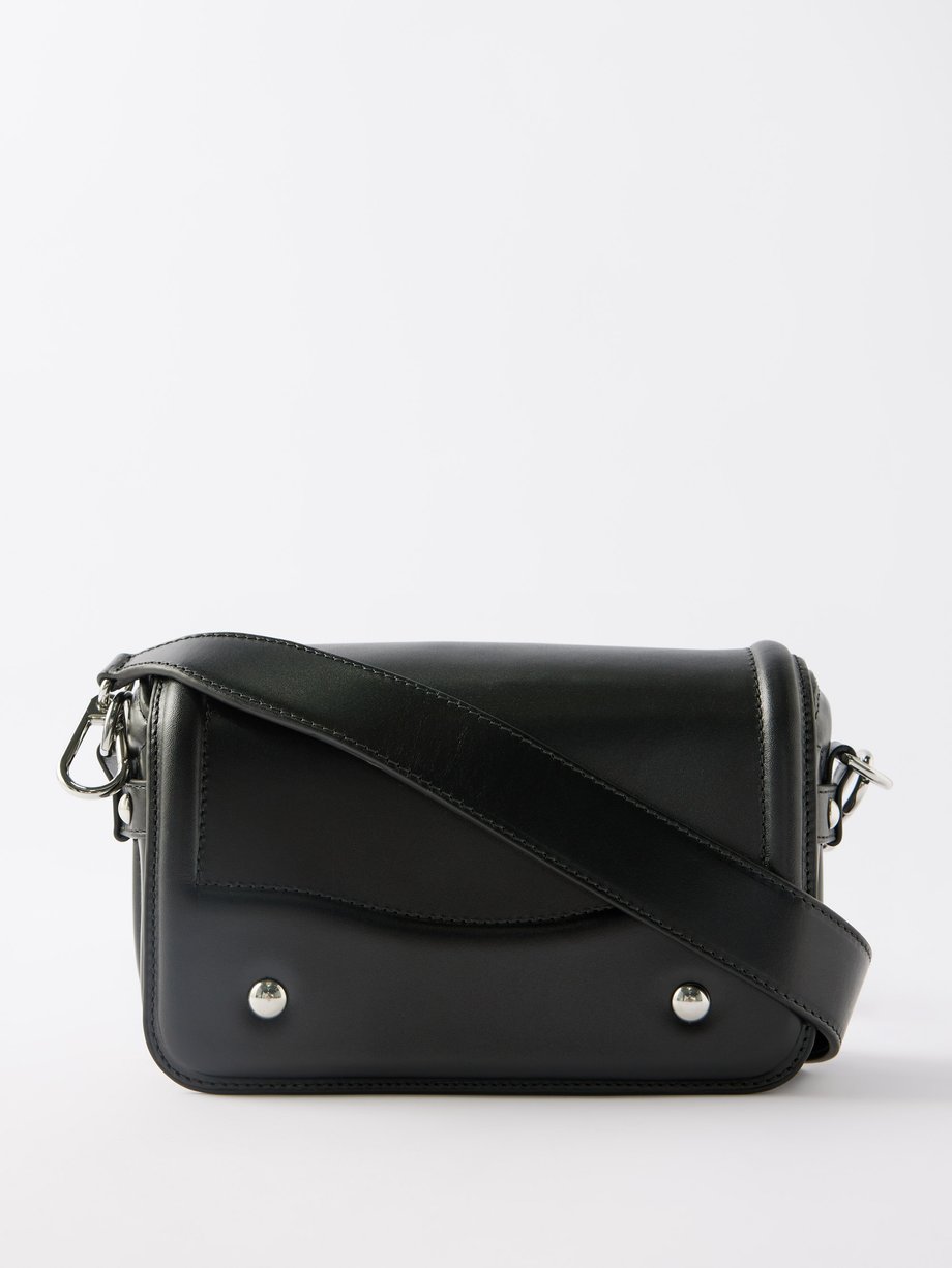Black Ransel mini leather cross-body bag | Lemaire | MATCHESFASHION UK