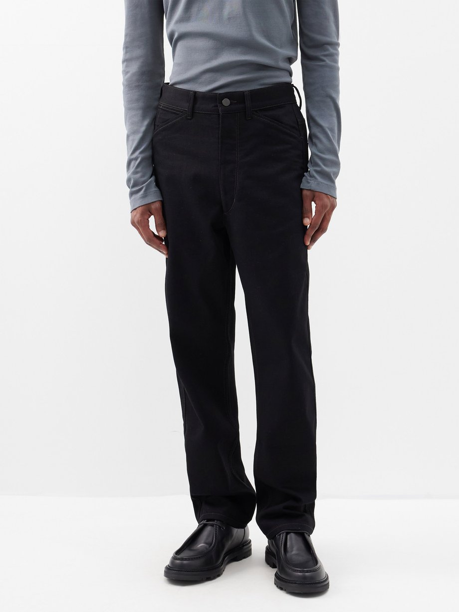Black Five-pocket curved-leg jeans | Lemaire | MATCHESFASHION AU