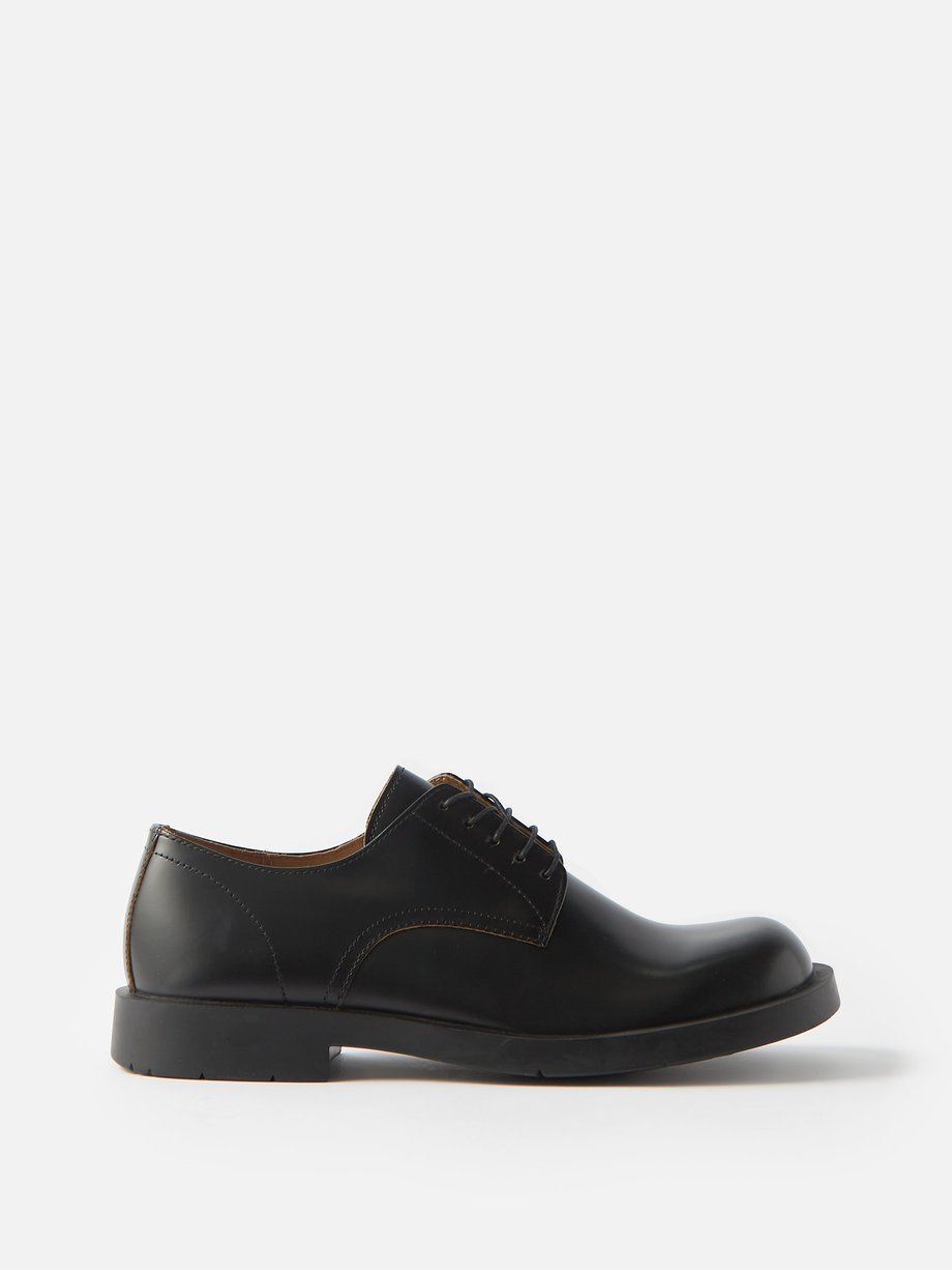 Black Mil 1978 leather Derby shoes | CAMPERLAB | MATCHES UK