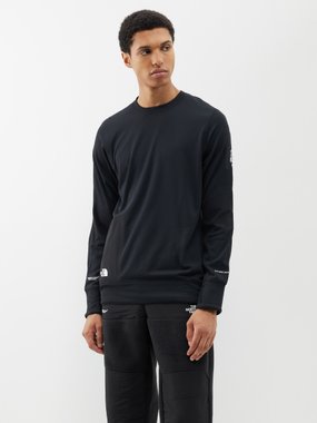 The North Face x Undercover Logo-print jersey long-sleeved T-shirt
