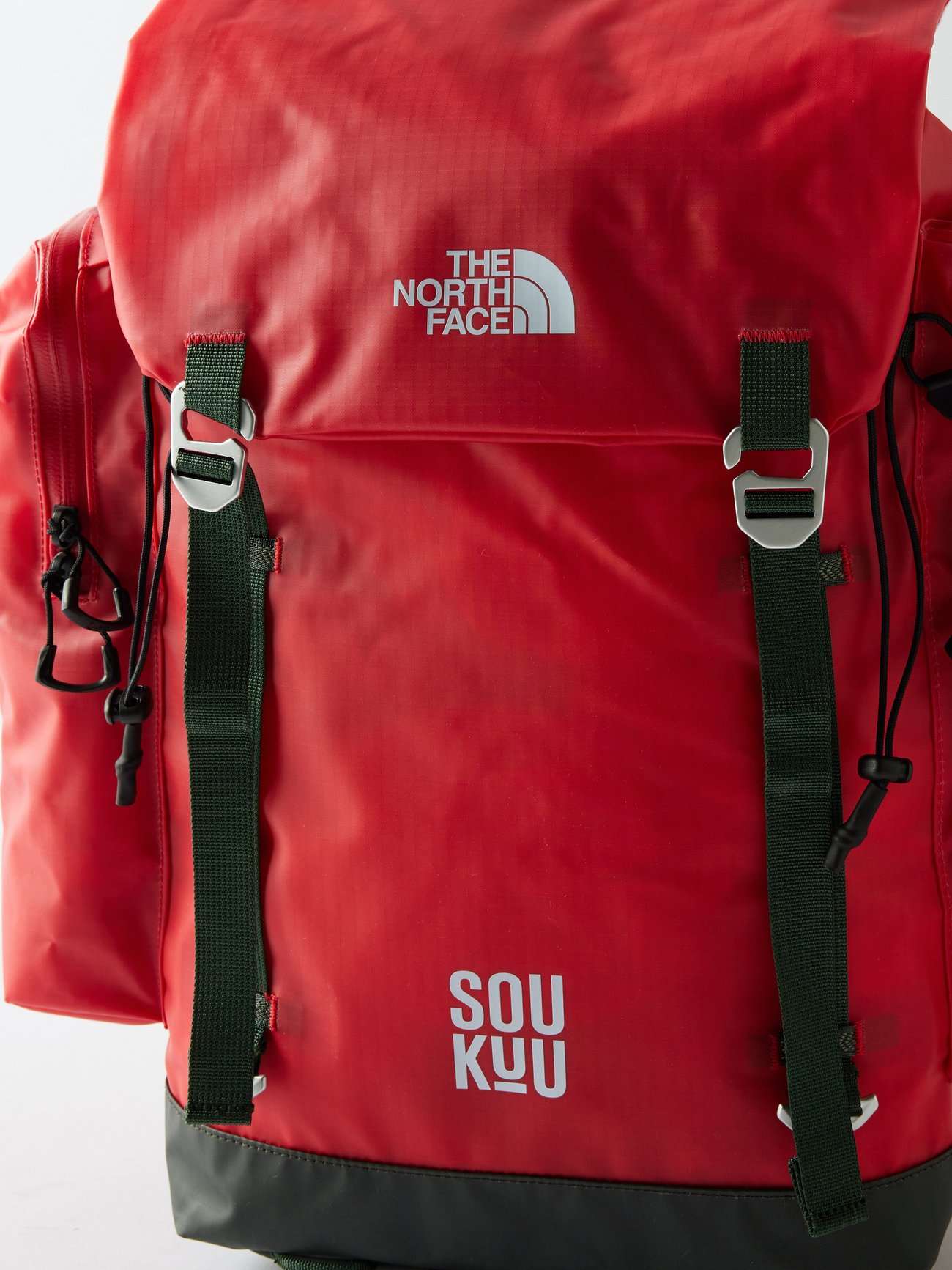 Rouge Sac à dos indéchirable à imprimé logo, The North Face x Undercover