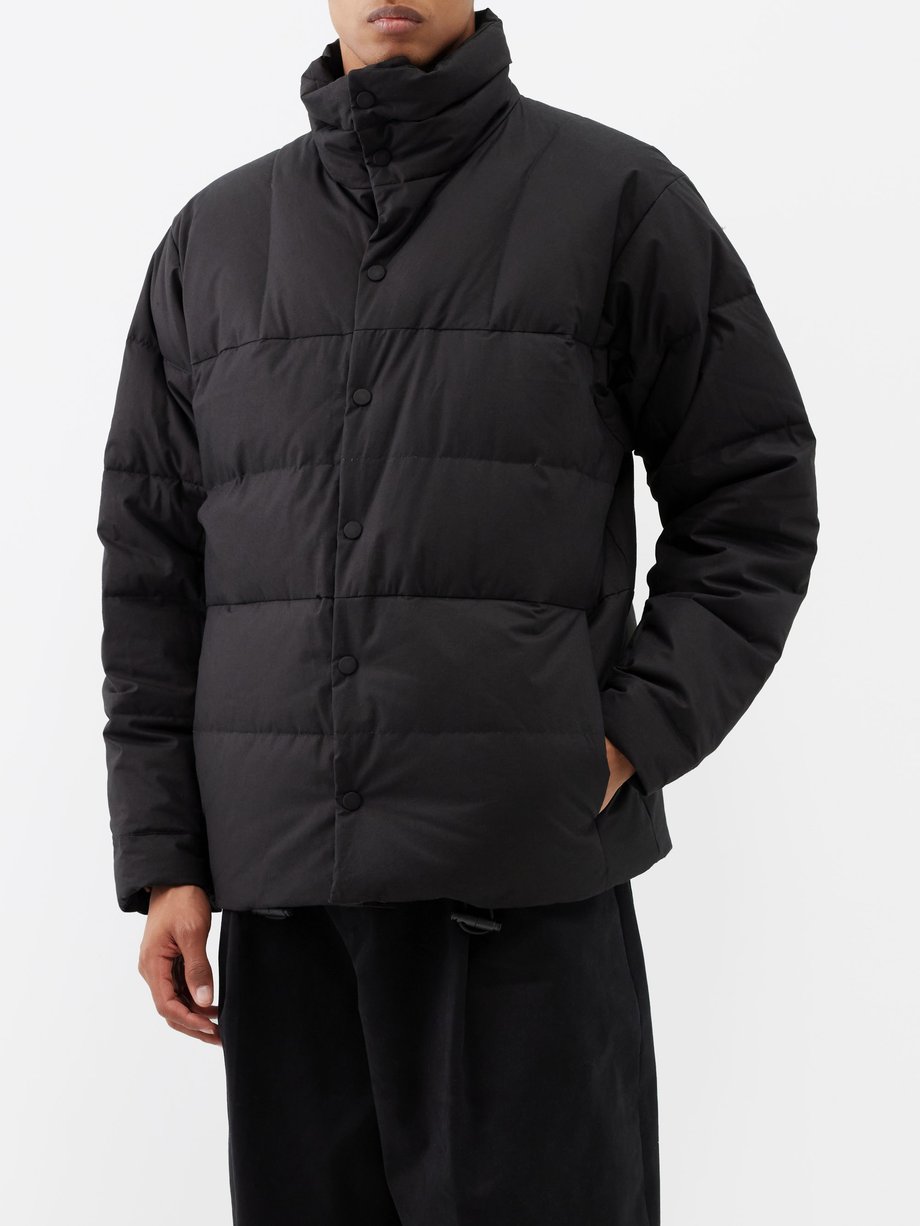 Rob organic-cotton quilted down coat video