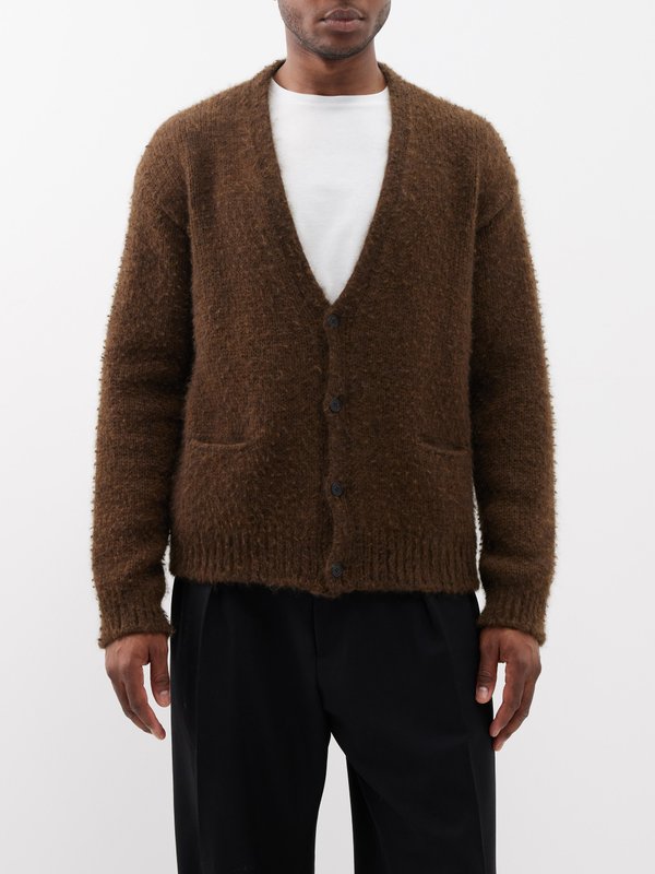 Brown Dars cashmere cardigan | The Row | MATCHES UK