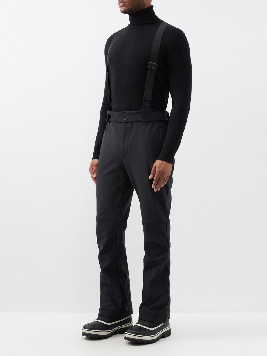 Black Franz IV softshell ski trousers | Fusalp | MATCHES UK