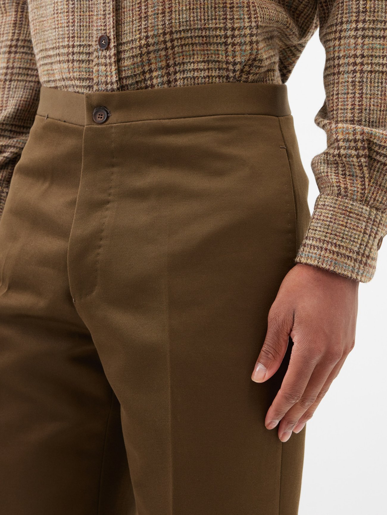 Agallea Twill Walking Trousers (Olive)