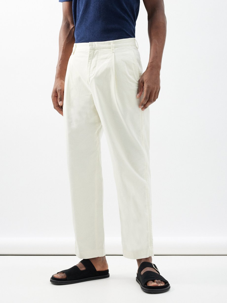 Orlebar Brown Dunmore cropped cotton trousers