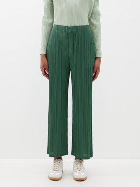 Pleats Please Issey Miyake Technical-pleated trousers