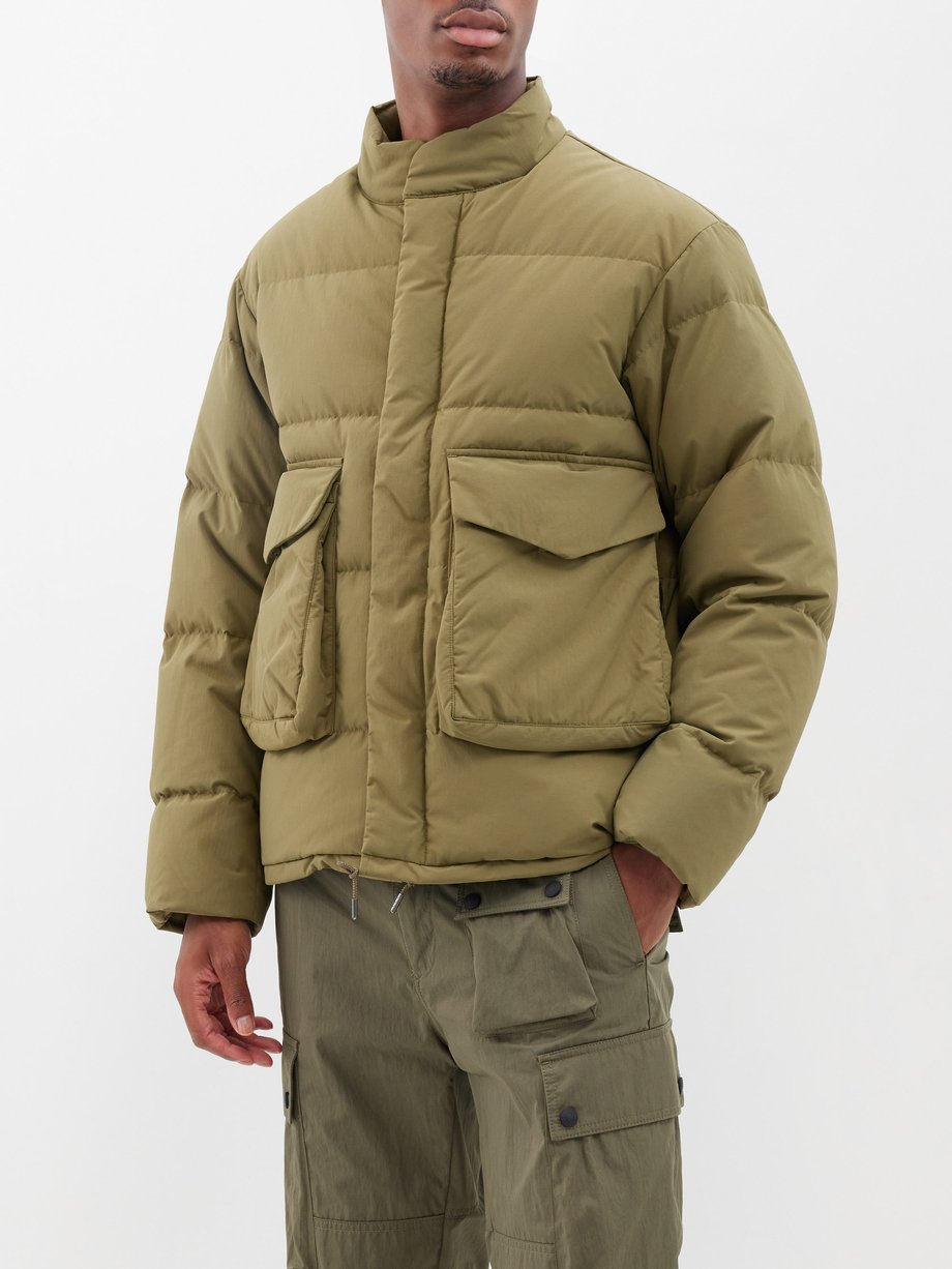 Green Recycled-nylon down jacket | Snow Peak | MATCHESFASHION US