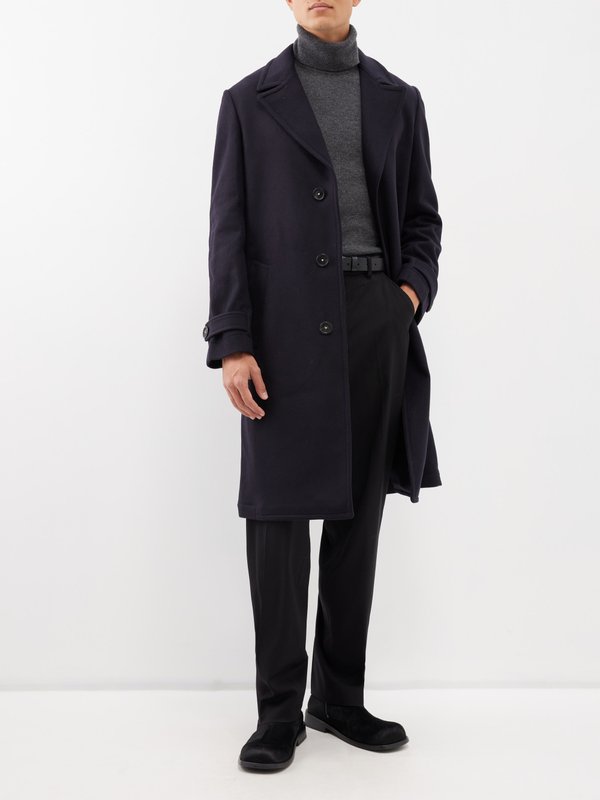Massimo Alba Rain2 cashmere overcoat
