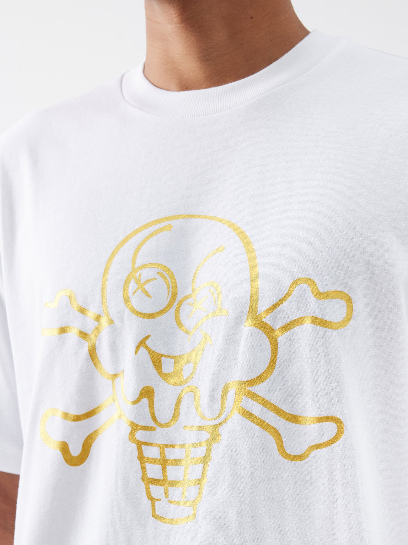 Icecream x Vandy Cones & Bones Tee White / L