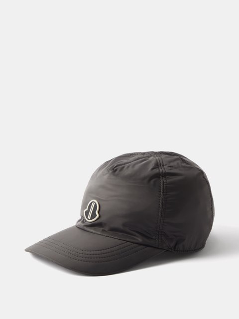 MATCHES Rick baseball Owens cap nylon | | quilted + Moncler Logo-patch UK Black