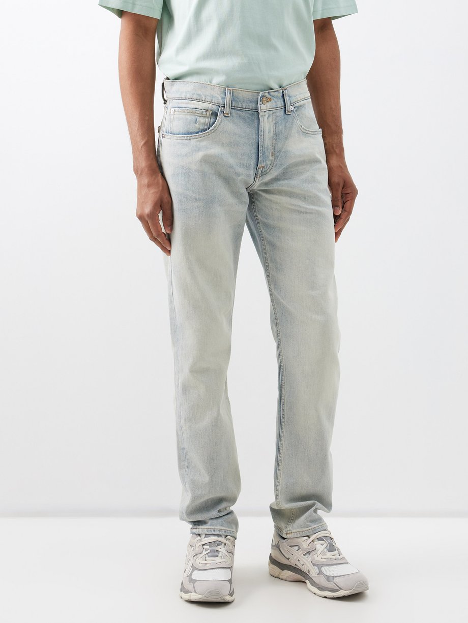 Blue Take The Road straight-leg jeans, 7 For All Mankind