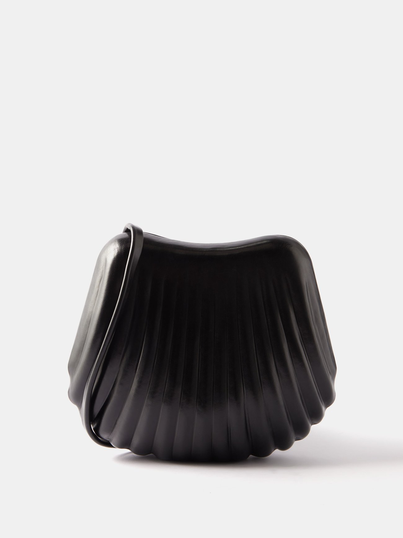 Envelope Shoulder Clutch in Black Color - LEMAIRE - Lemaire-USA