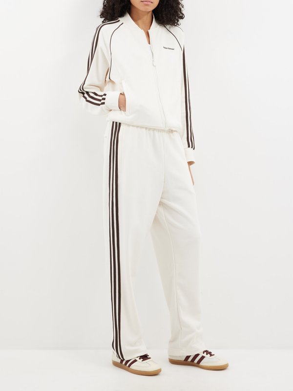 Adidas X Wales Bonner (Wales Bonner) Logo-embroidered cotton-blend track trousers
