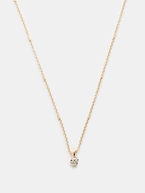 Zoë Chicco Diamond pendant & 14kt gold necklace