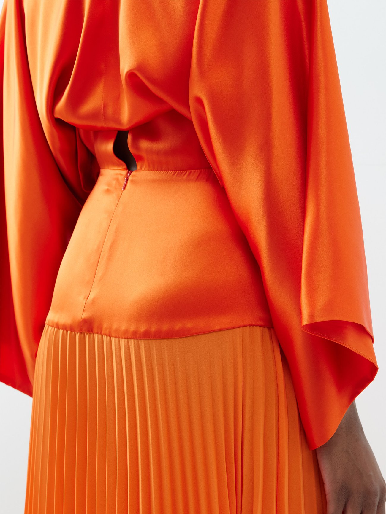 Orange Paloma silk-satin bolero jacket | E STOTT | MATCHESFASHION US