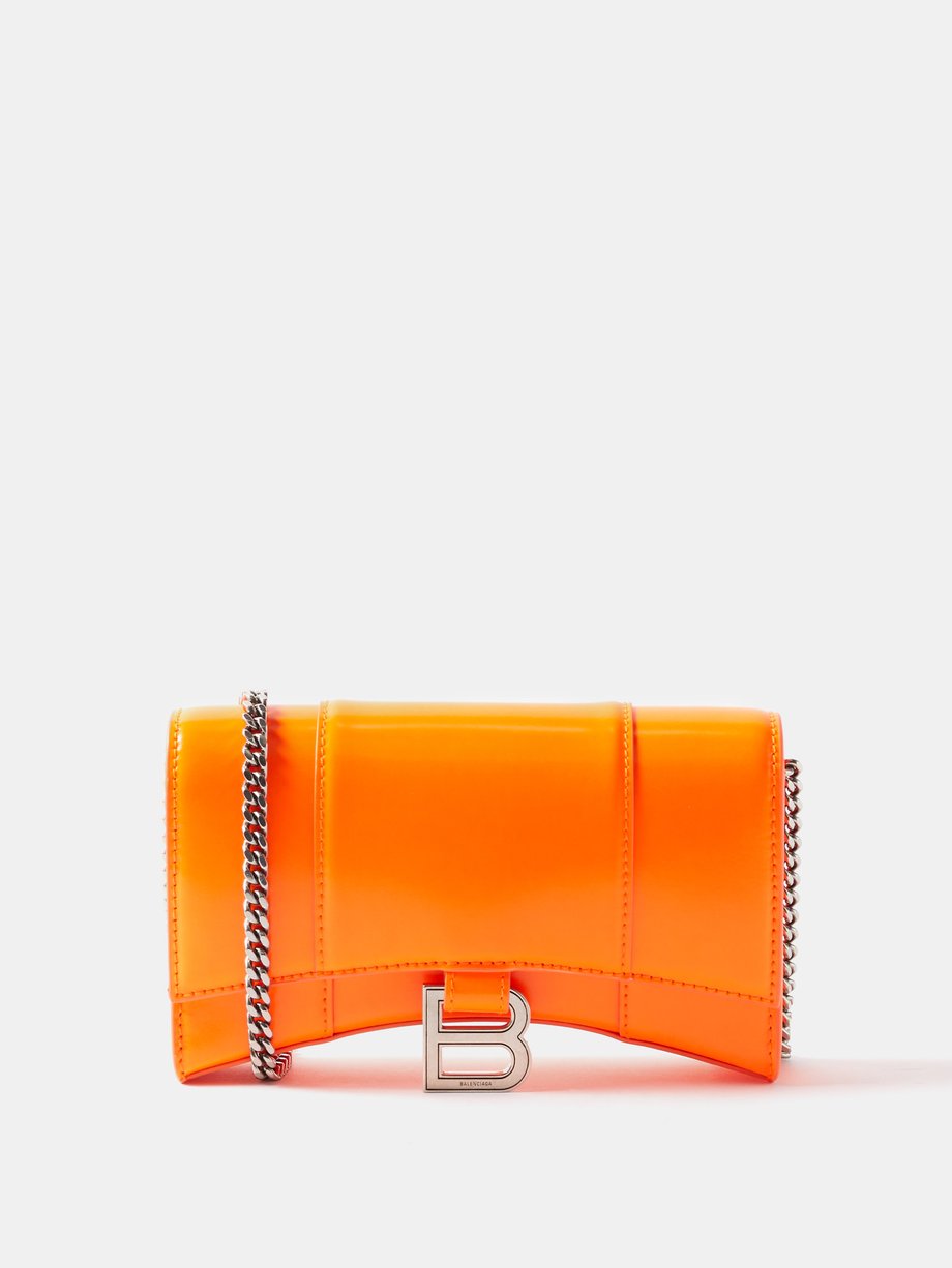 BALENCIAGA Orange Neo Mini City Bag  MOSS Designer Consignment