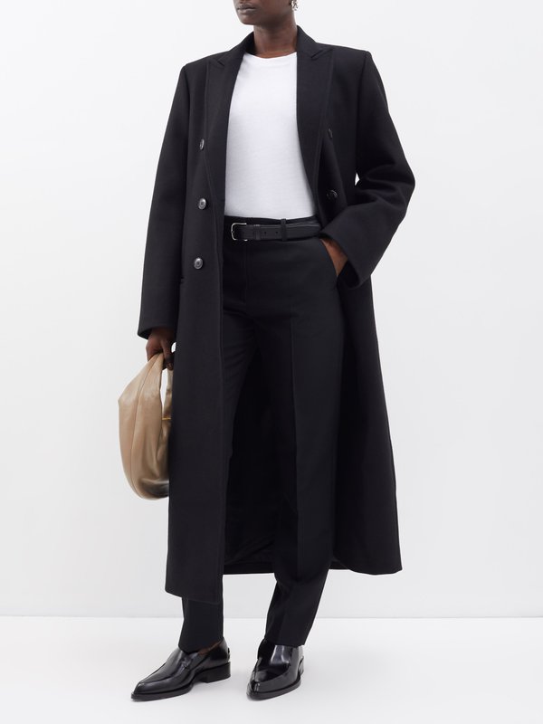Toteme Double-breasted tailored wool coat