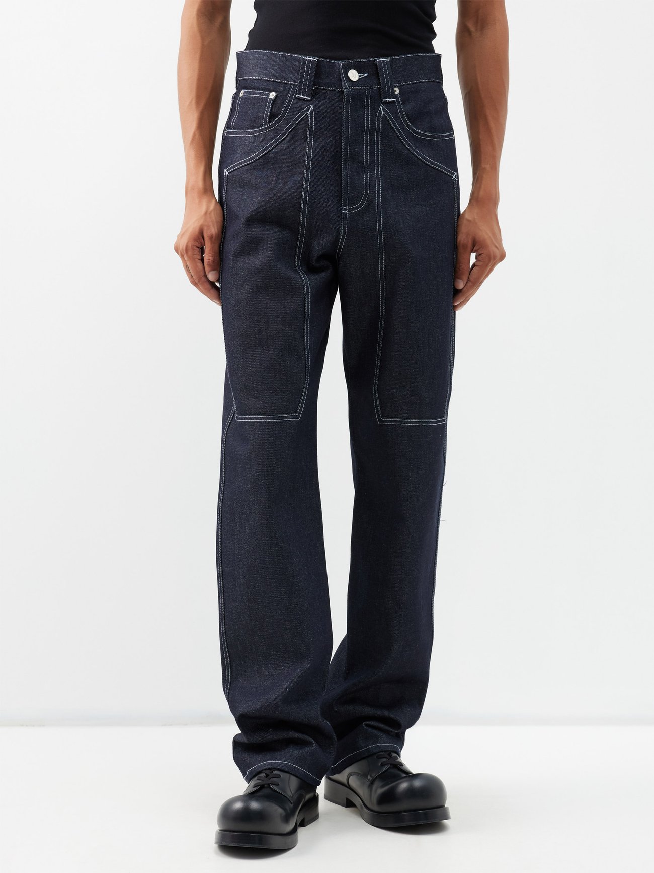 Dark Wash Slim Fit Grey Twill Denim Jean – Derby Clothing Pvt. Ltd.