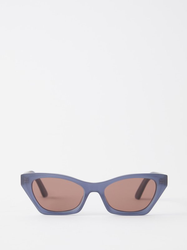 DIOR DiorMidnight B1I cat-eye acetate sunglasses