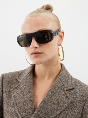 DIOR Lady 95.22 S1I tortoiseshell-acetate sunglasses