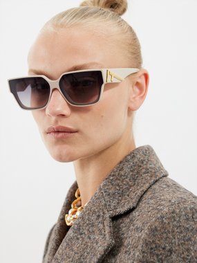 FENDI, Fendi First Acetate Cateye Sunglasses, Women