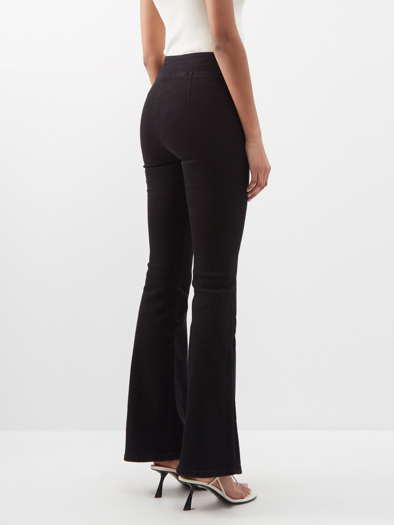 FRAME The Jetset high-rise flared jeans