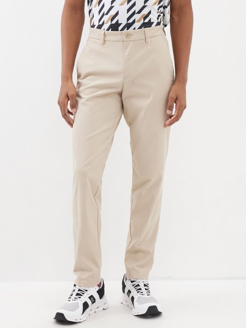 BOSS by Hugo Boss Tapito Linen High-Rise Wide-Leg Trouser Pants | Dillard's