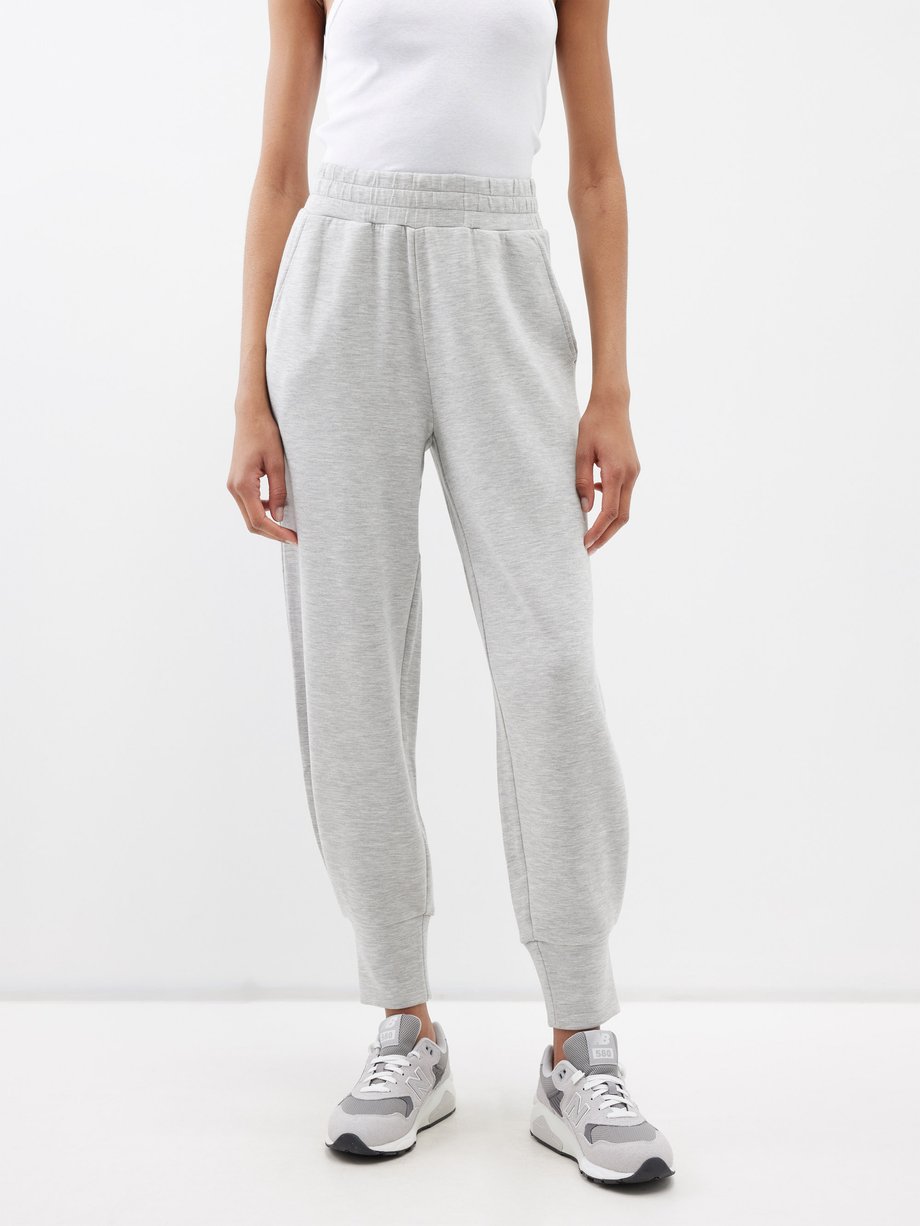 Grey Relaxed jersey track pants, Varley