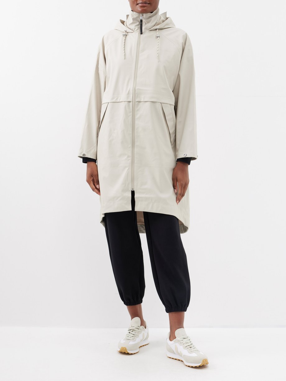 Neutral Kirsten longline coat | Varley | MATCHES UK