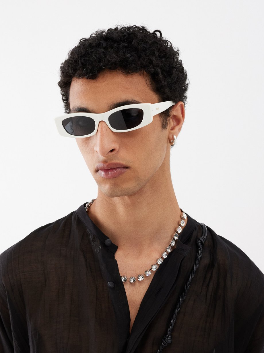 Celine Eyewear Bold D-frame acetate sunglasses