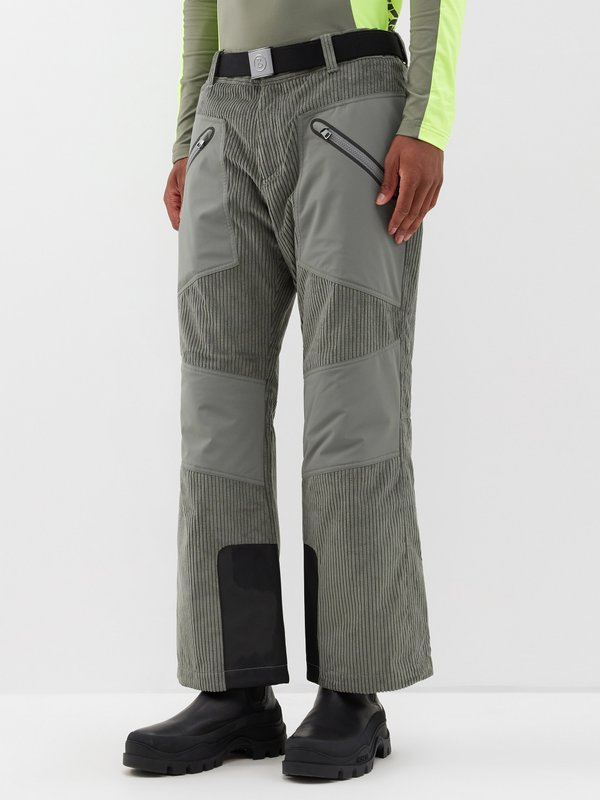 Bogner Codie corduroy-panelled ski trousers