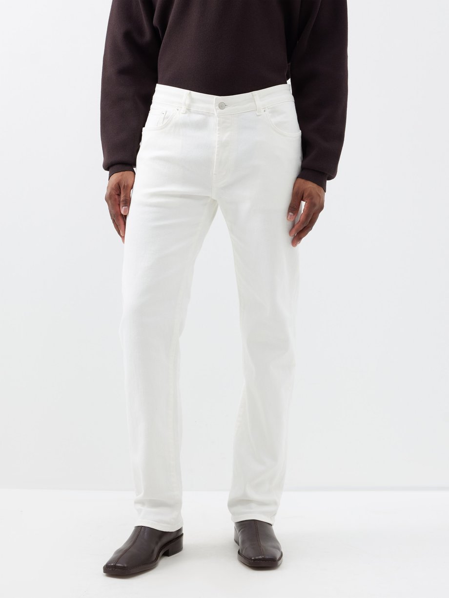 White James straight-leg jeans | Officine Générale | MATCHES UK