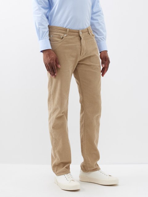 Levis Cord Trousers Straight Leg Vintage 90s Corduroy Pants, Beige, Mens  32” | eBay