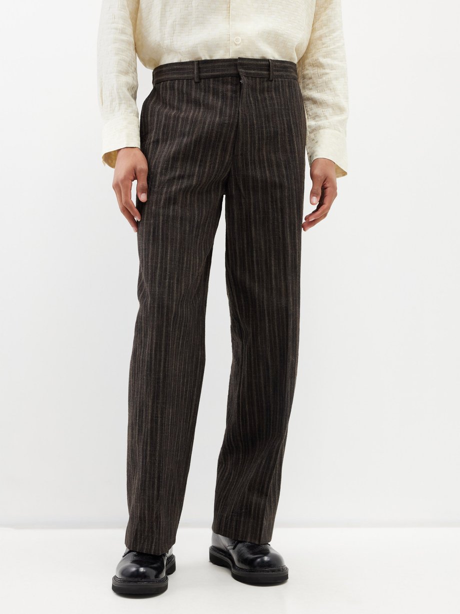 Kolor houndstooth-pattern tailored trousers | Smart Closet
