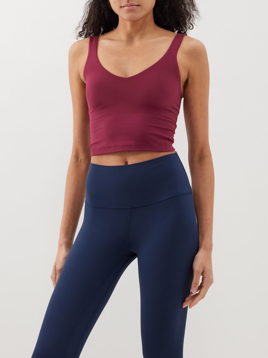 Sports tank top with support - ANISSA YOGI