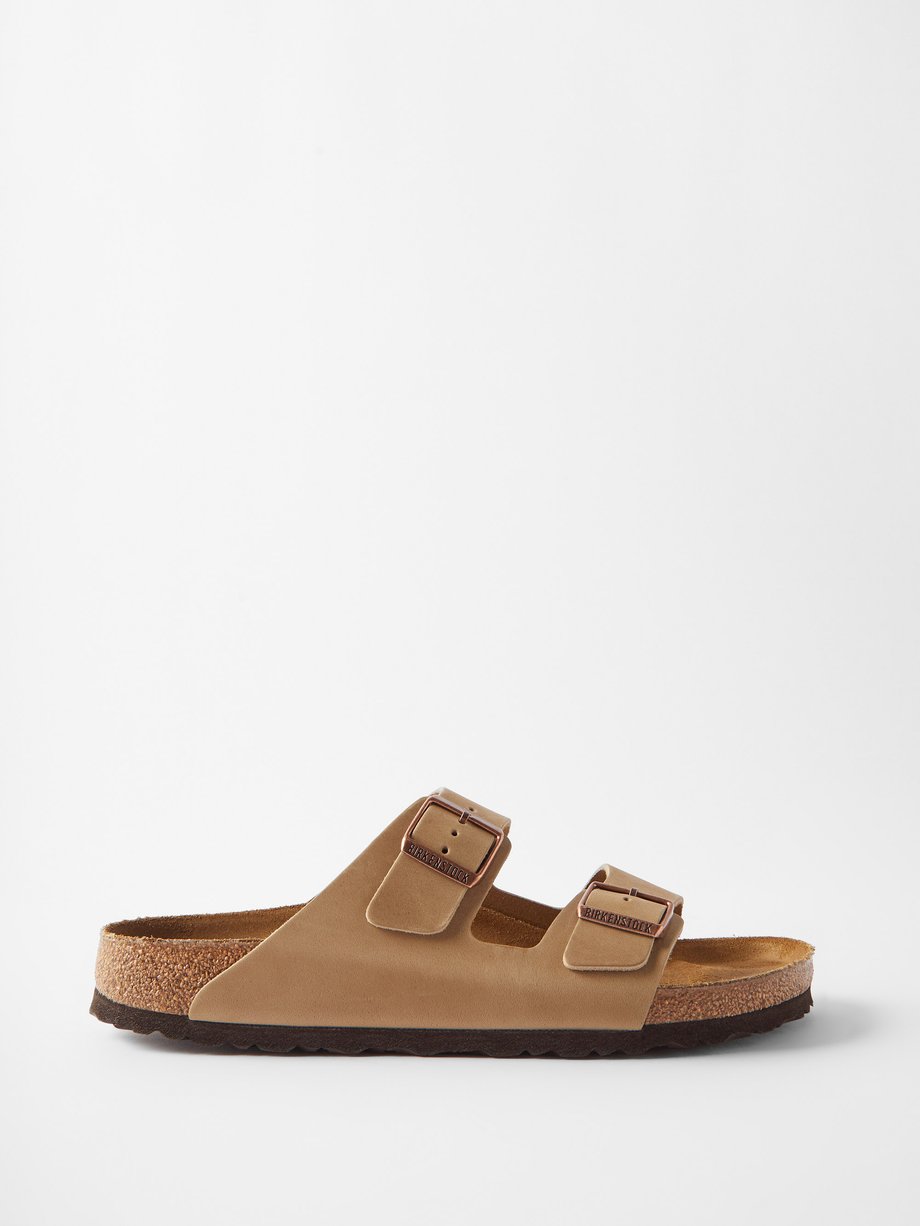 Brown Arizona leather sandals | Birkenstock | MATCHESFASHION US