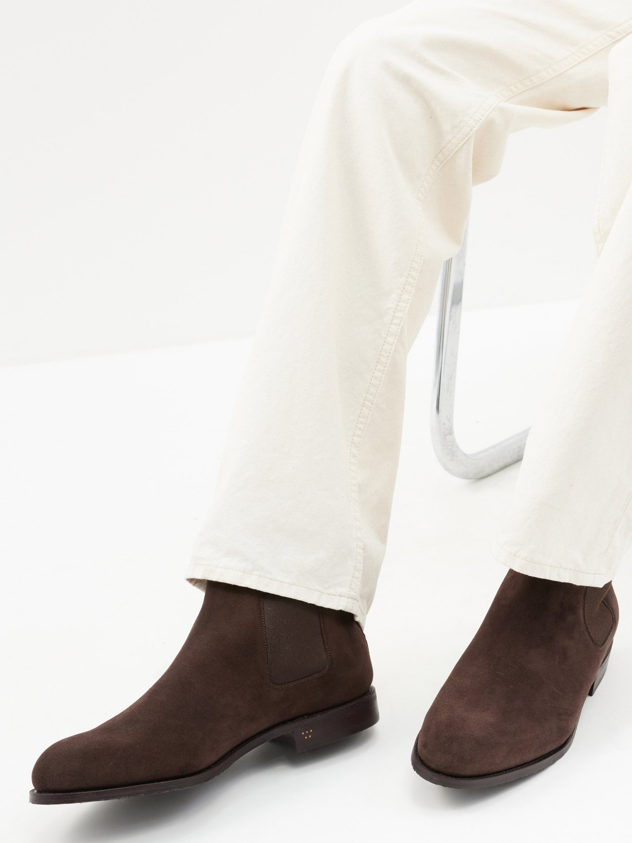 Edouard suede Chelsea boots