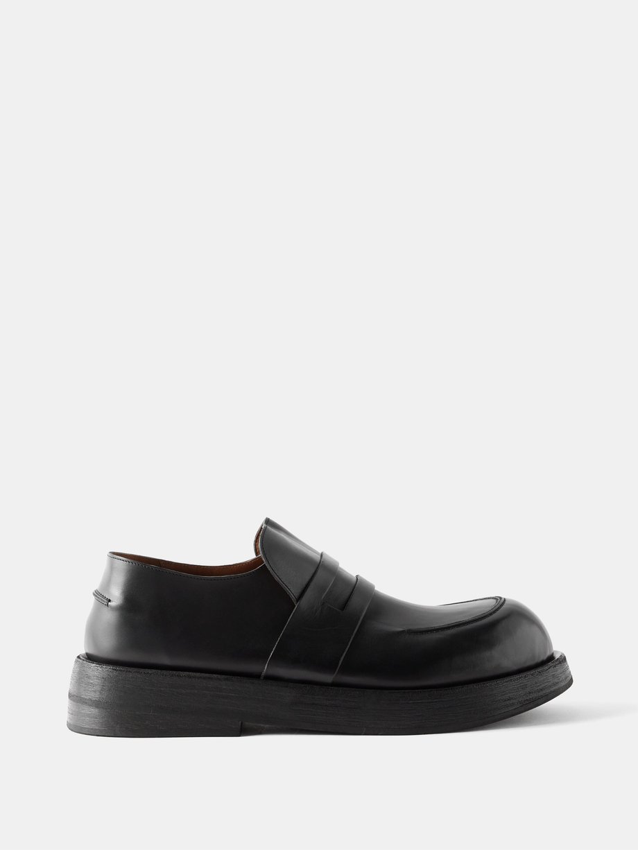 Black Musona leather penny loafer | Marsèll | MATCHESFASHION US