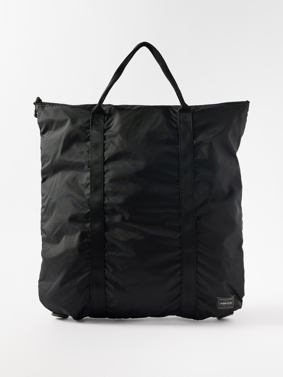 Black Flex 2Way nylon tote bag | PORTER-Yoshida&Co | MATCHESFASHION US
