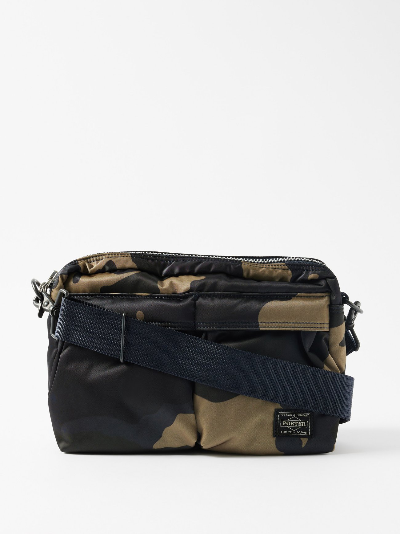 Black Counter Shade camo-print nylon cross-body bag | PORTER