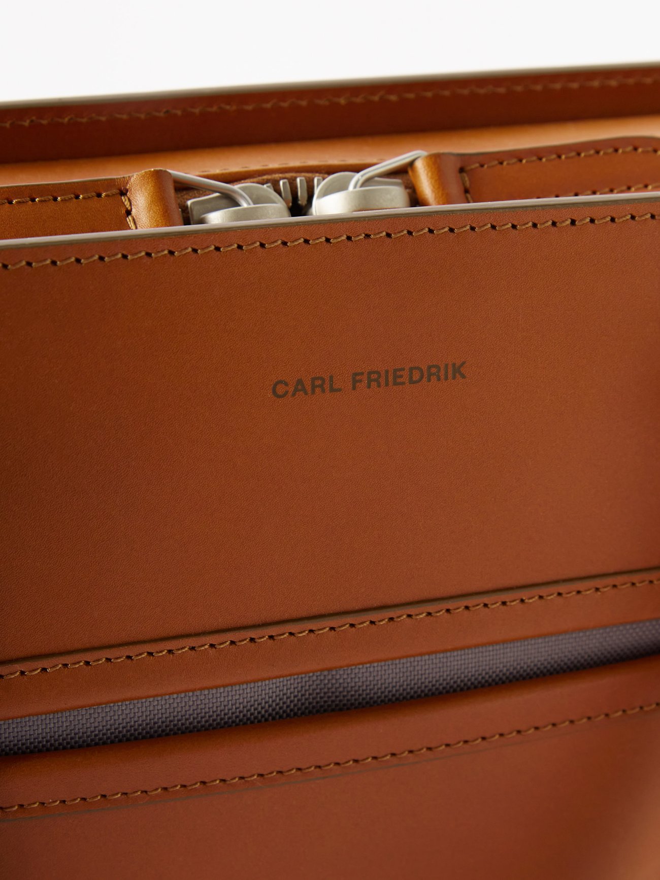 Palissy Briefcase Cognac Brown