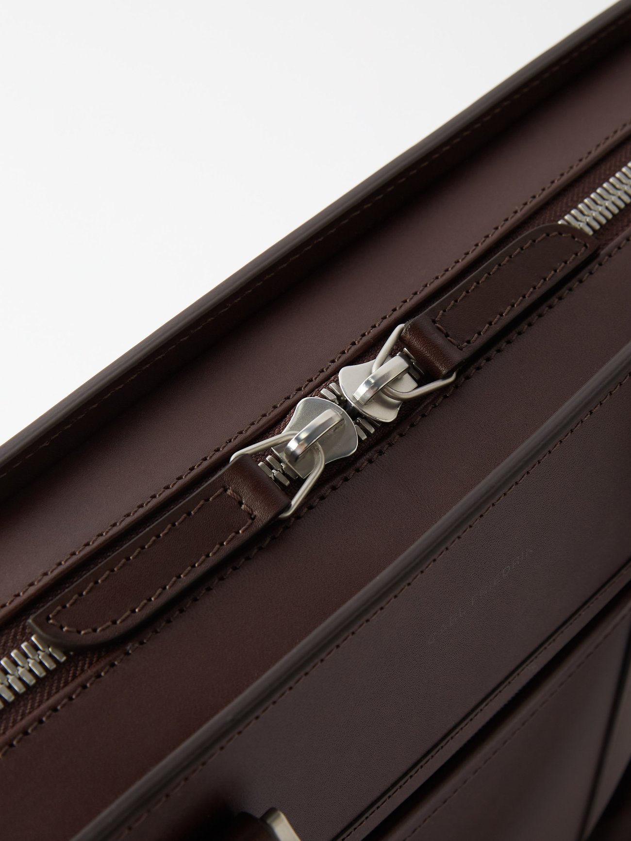 Palissy Briefcase Dark Brown